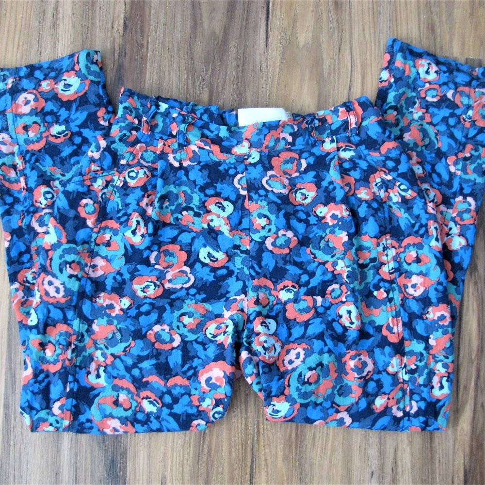 Elevenses Cora Floral Printed Trouser Pants - Picture 5 of 6